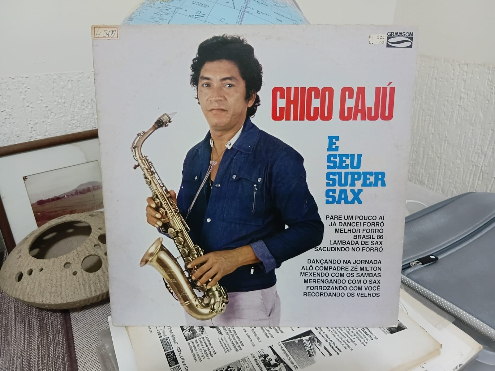 Discos Raros da Amazônia: (18) Chico Cajú / E seu Super Sax