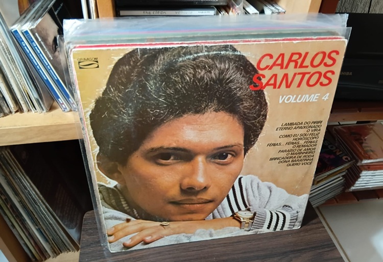 Discos históricos da Amazônia: (8) Carlos Santos / Volume 4 (Quero você)